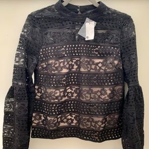 NWT English Factory Lace Top